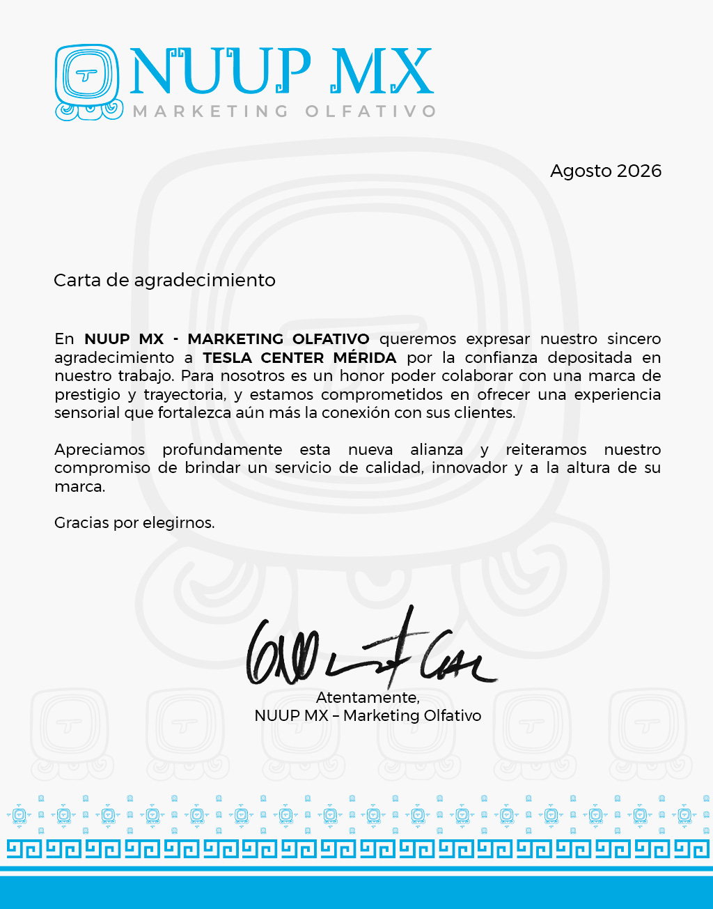 nuup-mx-carta-derecomendacion-cliente-tesla-merida-yucatan